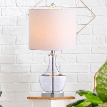 Colette 20" Mini Glass LED Table Lamp - JONATHAN Y